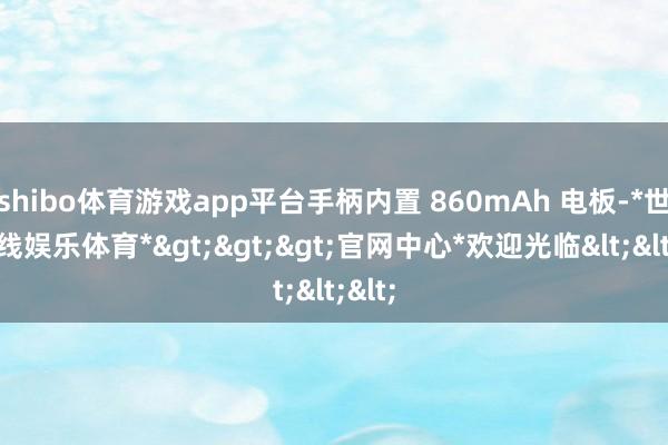 shibo体育游戏app平台手柄内置 860mAh 电板-*世博在线娱乐体育*>>>官网中心*欢迎光临<<<