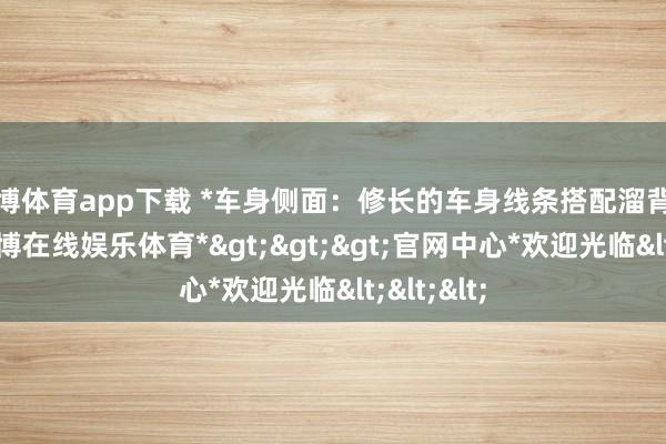 世博体育app下载 *车身侧面：修长的车身线条搭配溜背式打算-*世博在线娱乐体育*>>>官网中心*欢迎光临<<<